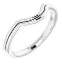 Load image into Gallery viewer, Sterling Silver Band for 14 mm Round Ring
