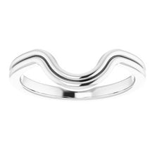 Load image into Gallery viewer, Sterling Silver Band for 16x12 mm Emerald Ring
