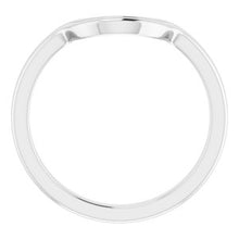 Load image into Gallery viewer, Sterling Silver Band for 16x12 mm Emerald Ring
