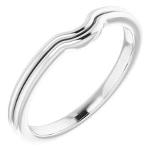 Load image into Gallery viewer, Sterling Silver Band for 5 mm Cushion Ring

