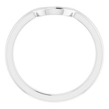 Load image into Gallery viewer, Sterling Silver Band for 10x8 mm Oval Ring
