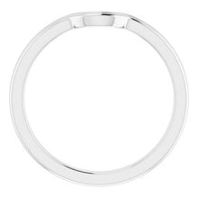 Charger l'image dans la galerie, Sterling Silver Band for 7x5 mm Oval Ring
