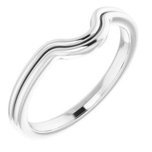 Load image into Gallery viewer, Sterling Silver Band for 10x8 mm Oval Ring
