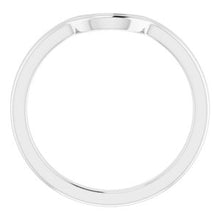Charger l'image dans la galerie, Sterling Silver Band for 8x6 mm Emerald Ring
