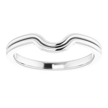 Load image into Gallery viewer, Sterling Silver Band for 9x7 mm Oval Ring
