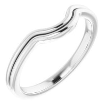 Load image into Gallery viewer, Sterling Silver Band for 7 mm Square Ring
