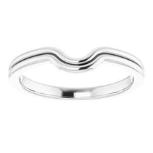 Load image into Gallery viewer, Sterling Silver Band for 8x6 mm Oval Ring
