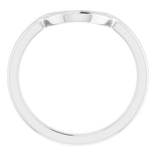 Load image into Gallery viewer, Sterling Silver Band for 15x11 mm Emerald Ring
