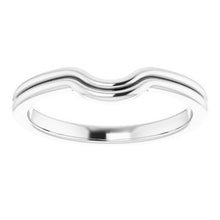 Load image into Gallery viewer, Sterling Silver Band for 5 mm Square Ring
