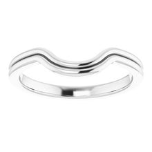 Load image into Gallery viewer, Sterling Silver Band for 10 mm Square Ring
