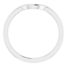Load image into Gallery viewer, Sterling Silver Band for 7x5 mm Emerald Ring
