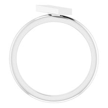Load image into Gallery viewer, Sterling Silver Stackable Bar Ring
