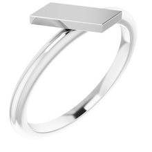Load image into Gallery viewer, Sterling Silver Stackable Bar Ring
