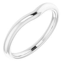 Load image into Gallery viewer, Sterling Silver Band for 7x5 mm Oval Ring
