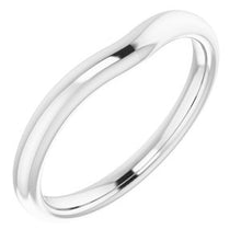 Charger l'image dans la galerie, Sterling Silver Band for 7 mm Square Ring
