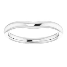 Charger l'image dans la galerie, Sterling Silver Band for 7 mm Square Ring
