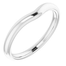 Load image into Gallery viewer, Sterling Silver Band for 8x6 mm Oval Ring
