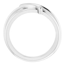 Load image into Gallery viewer, Sterling Silver Bypass Freeform Ring
