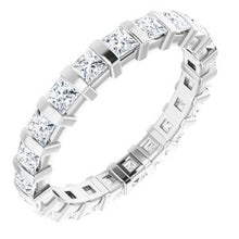 Charger l&#39;image dans la galerie, Bracelet éternité diamant 14K blanc 1 1/5 CTW
