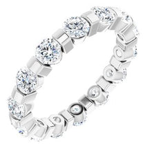 Charger l&#39;image dans la galerie, Bracelet d&#39;éternité en diamant 14K blanc 1 5/8 CTW
