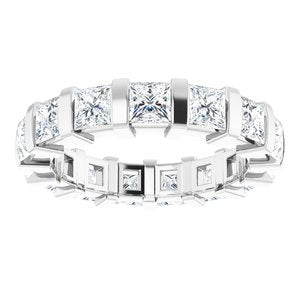 Bracelet d'éternité en diamant blanc 2 1/2 CTW 14K