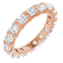 Load image into Gallery viewer, 14K Rose 1 9/10 CTW Diamond Eternity Band
