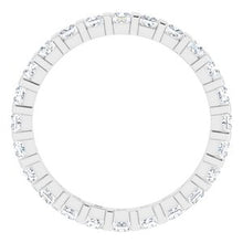 Load image into Gallery viewer, 14K White 9/10 CTW Diamond Eternity Band
