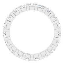 Load image into Gallery viewer, Platinum 1 1/2 CTW Diamond Eternity Band

