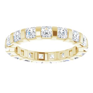 Bracelet d'éternité en diamant 14K jaune 1 3/4 CTW