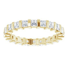 Charger l&#39;image dans la galerie, Bracelet d&#39;éternité en diamant 14K jaune 1 1/8 CTW
