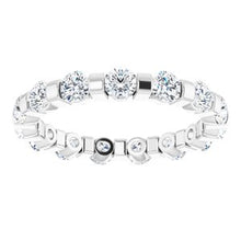 Charger l&#39;image dans la galerie, Bracelet d&#39;éternité en diamant blanc 1 1/2 CTW 14K

