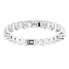 Charger l&#39;image dans la galerie, Bande d&#39;éternité en platine 1 1/6 CTW Diamond
