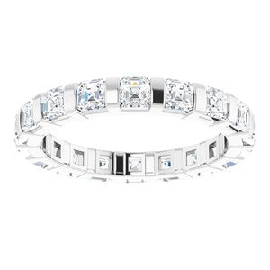 Bracelet d'éternité en diamant 14K blanc 1 3/4 CTW