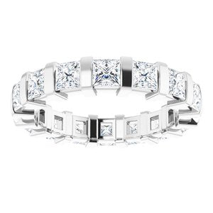 Bracelet d'éternité en platine 2 1/2 CTW Diamond