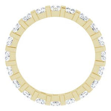 Load image into Gallery viewer, 14K Yellow 1 1/2 CTW Diamond Eternity Band
