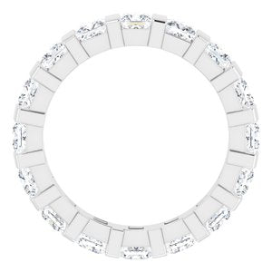 Bracelet d'éternité en platine 2 1/2 CTW Diamond