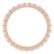 Charger l&#39;image dans la galerie, Bracelet d&#39;éternité en diamant 14K Rose 7/8 CTW
