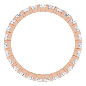 Bracelet d'éternité en diamant 14K Rose 7/8 CTW