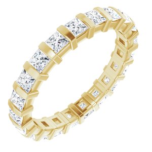 14K Yellow 1 1/2 CTW Diamond Eternity Band