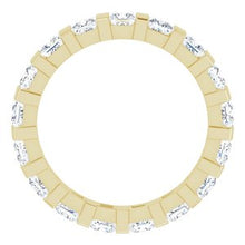 Load image into Gallery viewer, 14K Yellow 2 1/2 CTW Diamond Eternity Band
