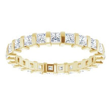 Load image into Gallery viewer, 14K Yellow 1 1/2 CTW Diamond Eternity Band
