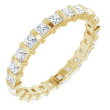Load image into Gallery viewer, 14K Yellow 1 1/2 CTW Diamond Eternity Band
