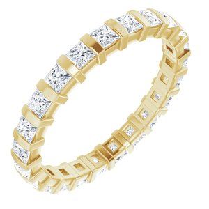 14K Yellow 1 1/2 CTW Diamond Eternity Band