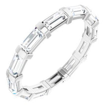 Load image into Gallery viewer, Platinum 1 CTW Diamond Eternity Band
