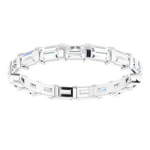 Charger l&#39;image dans la galerie, Bracelet d&#39;éternité en diamant 14K blanc 1 1/4 CTW
