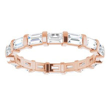 Charger l&#39;image dans la galerie, 14K Rose 1 1/3 CTW Diamond Eternity Band
