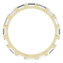 Load image into Gallery viewer, 14K Yellow 1 1/3 CTW Diamond Eternity Band
