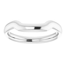 Load image into Gallery viewer, Sterling Silver Band for 7x5 mm Emerald Ring
