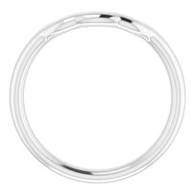 Load image into Gallery viewer, Sterling Silver Band for 8x6 mm Oval Ring
