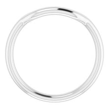 Load image into Gallery viewer, Sterling Silver Band for 10 mm Asscher Ring
